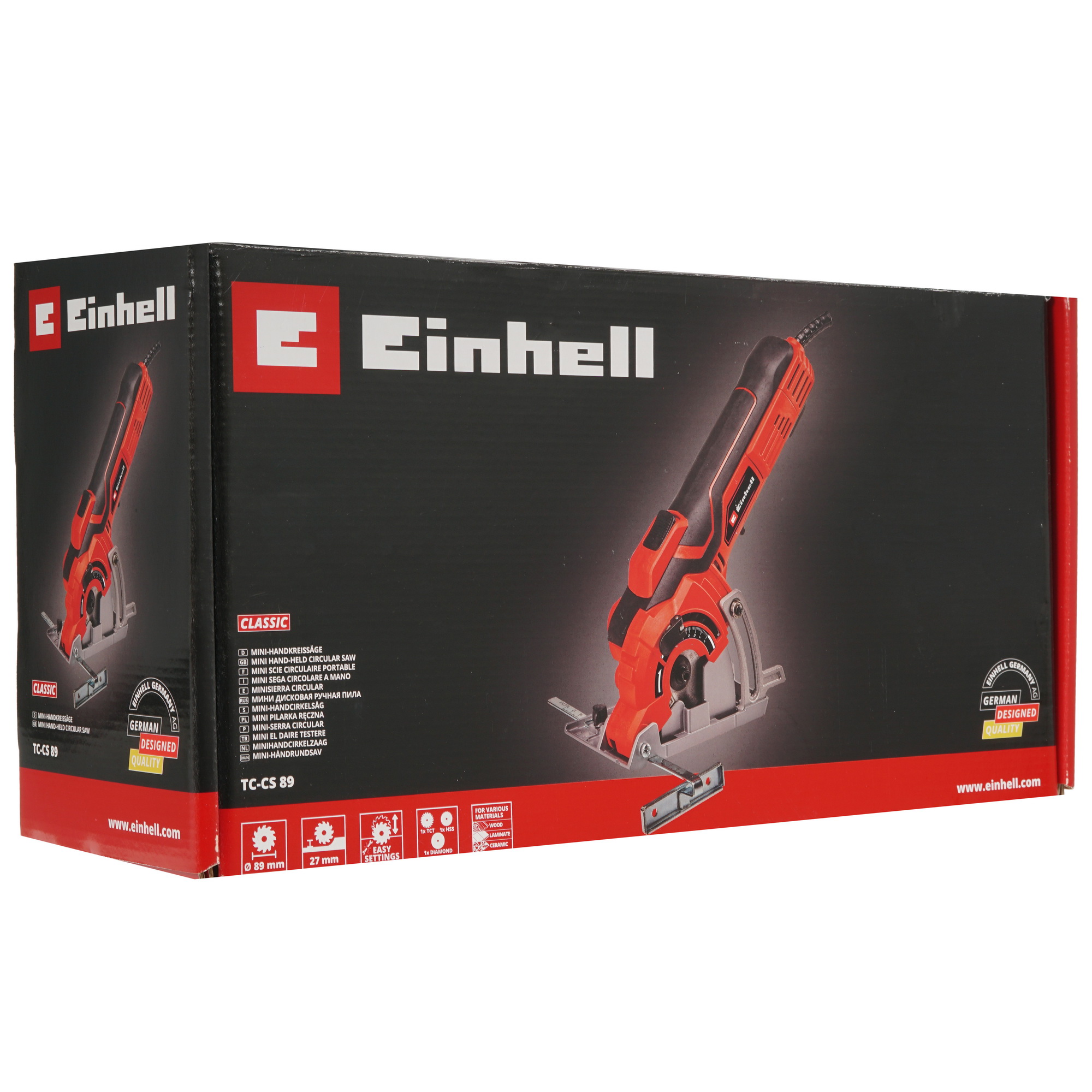 Пила дисковая Einhell TC-CS 89 5329893 STDN-0064659 - Вид №8