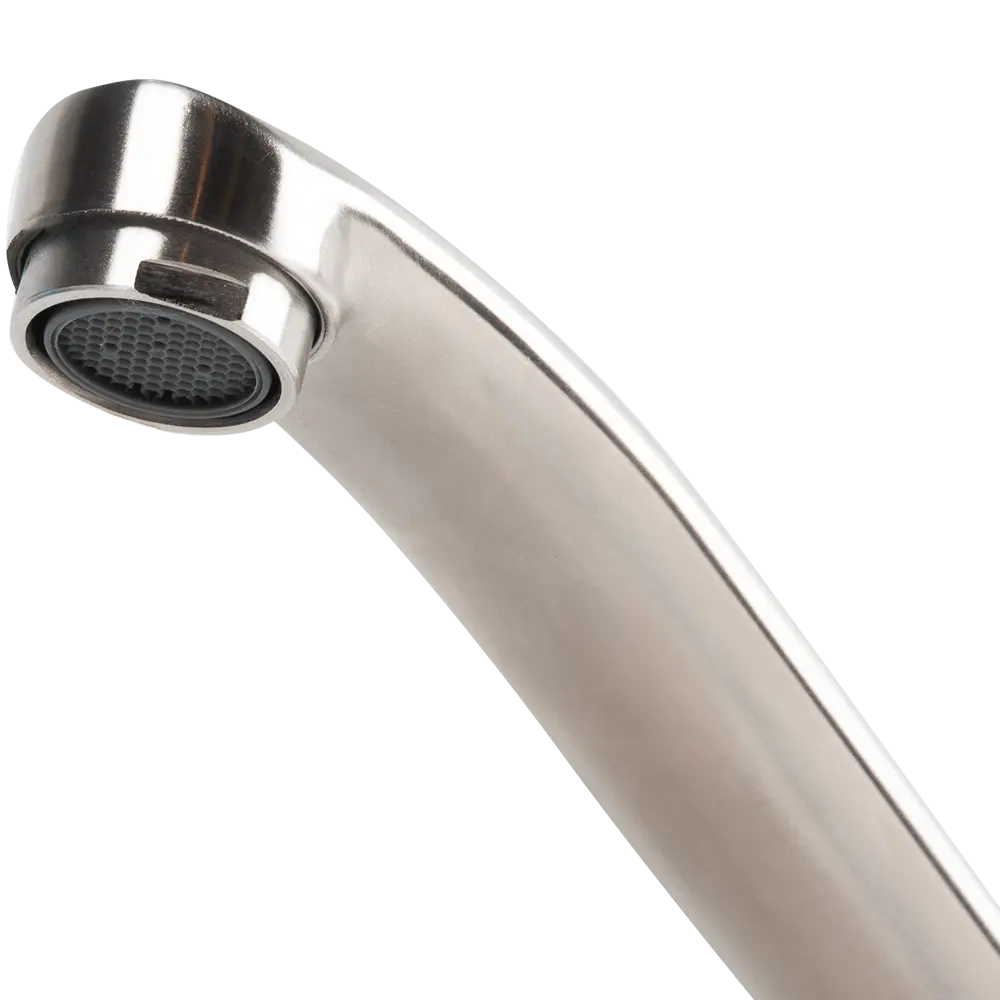 Смеситель для кухни Osgard Gron 14.5 см цвет матовая сталь STLM-2159000 - Вид №1