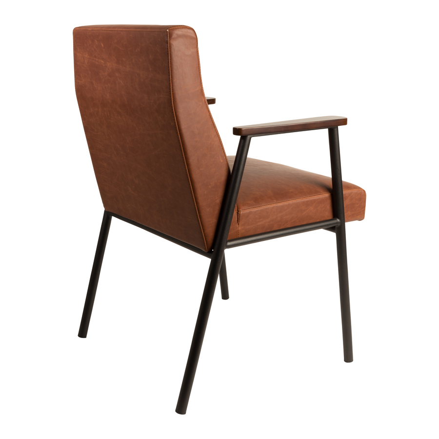 Кресло Fez коричневое Dutchbone 1200111 - Вид №5