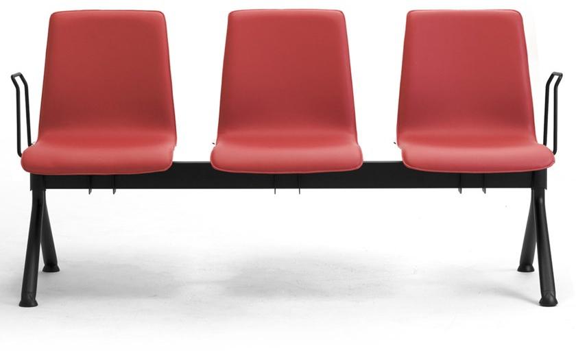 Leyform Сиденье на стальной и кожаной перекладине с подлокотниками Zerosedici sun-id-1415784 - Вид №1