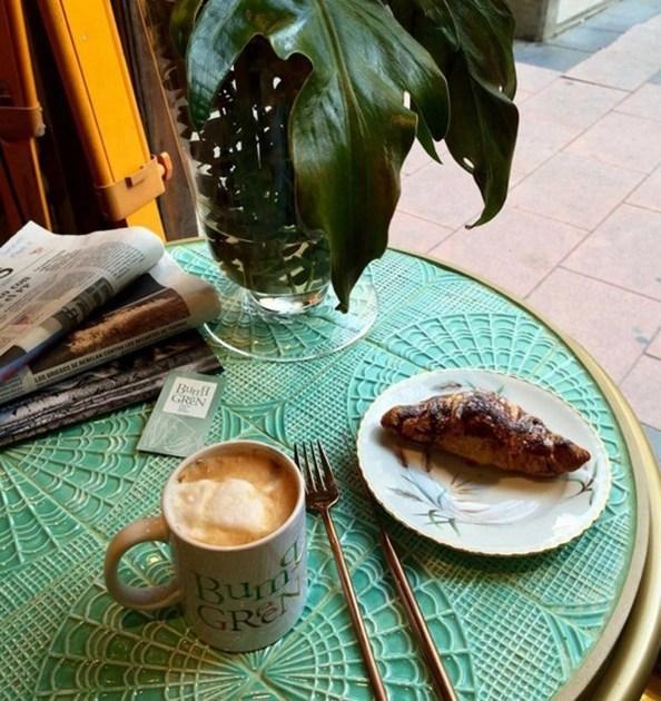 Mambo Unlimited Ideas Круглый керамический журнальный столик для гостиной Caldas sun-id-1497238 - Вид №2