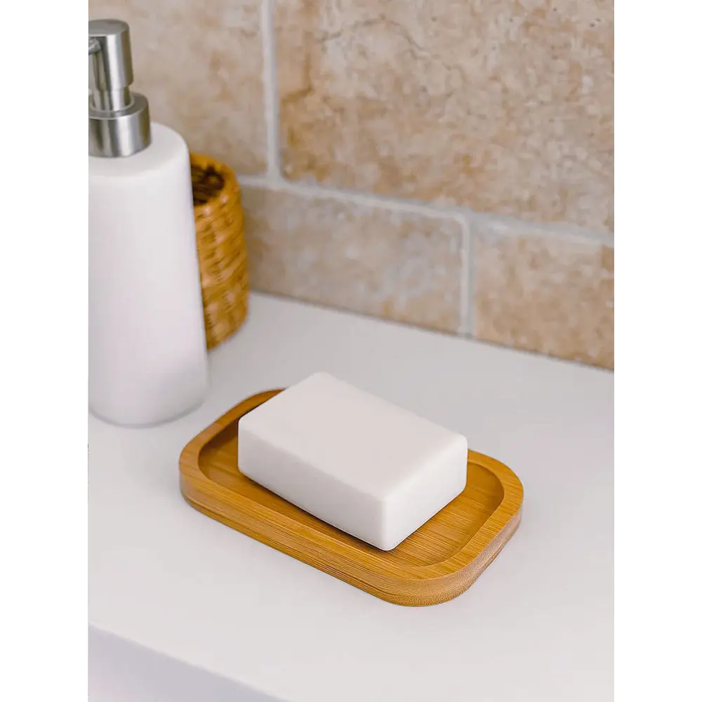 Мыльница лайт бамбук бежевый Santreyd STLM-2190100 - Вид №3