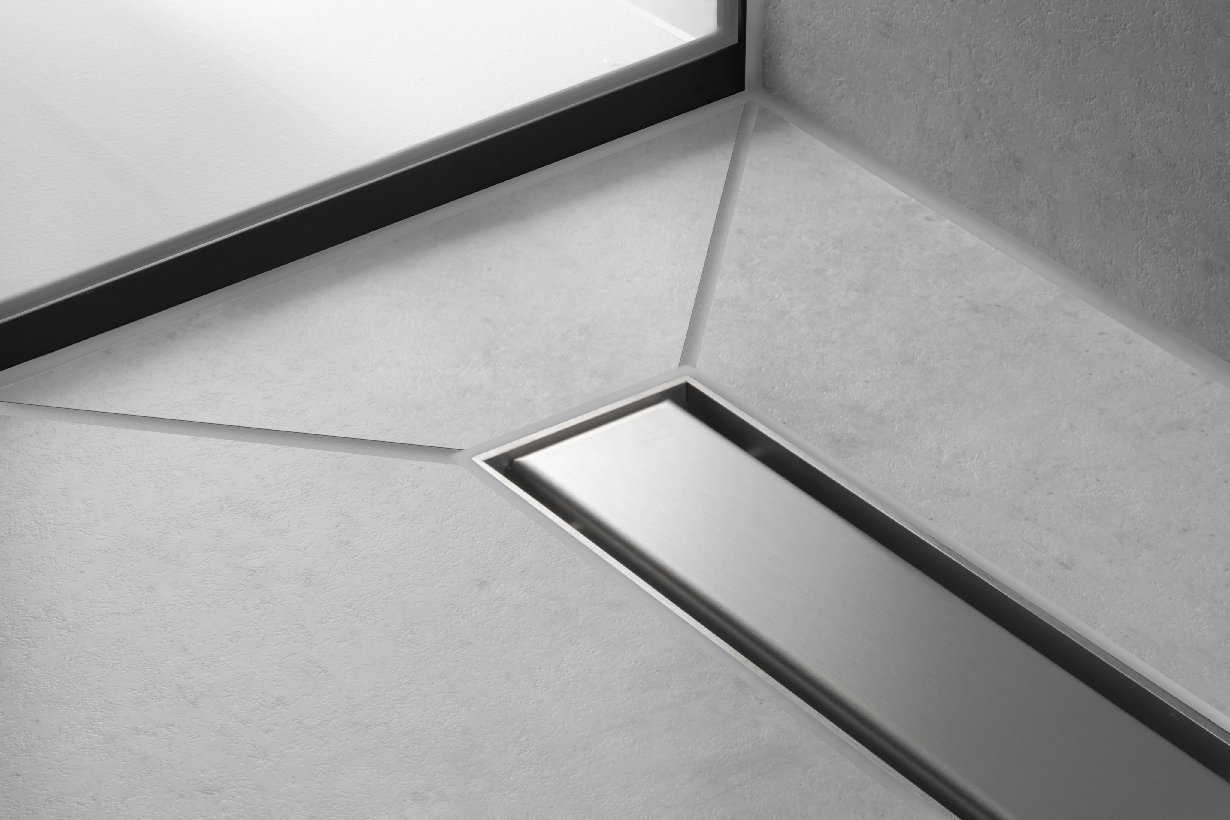 56037800 RainDrain Match Finish набор трап для душа 700 с регулируемой по высоте рамой Hansgrohe  - Вид №3