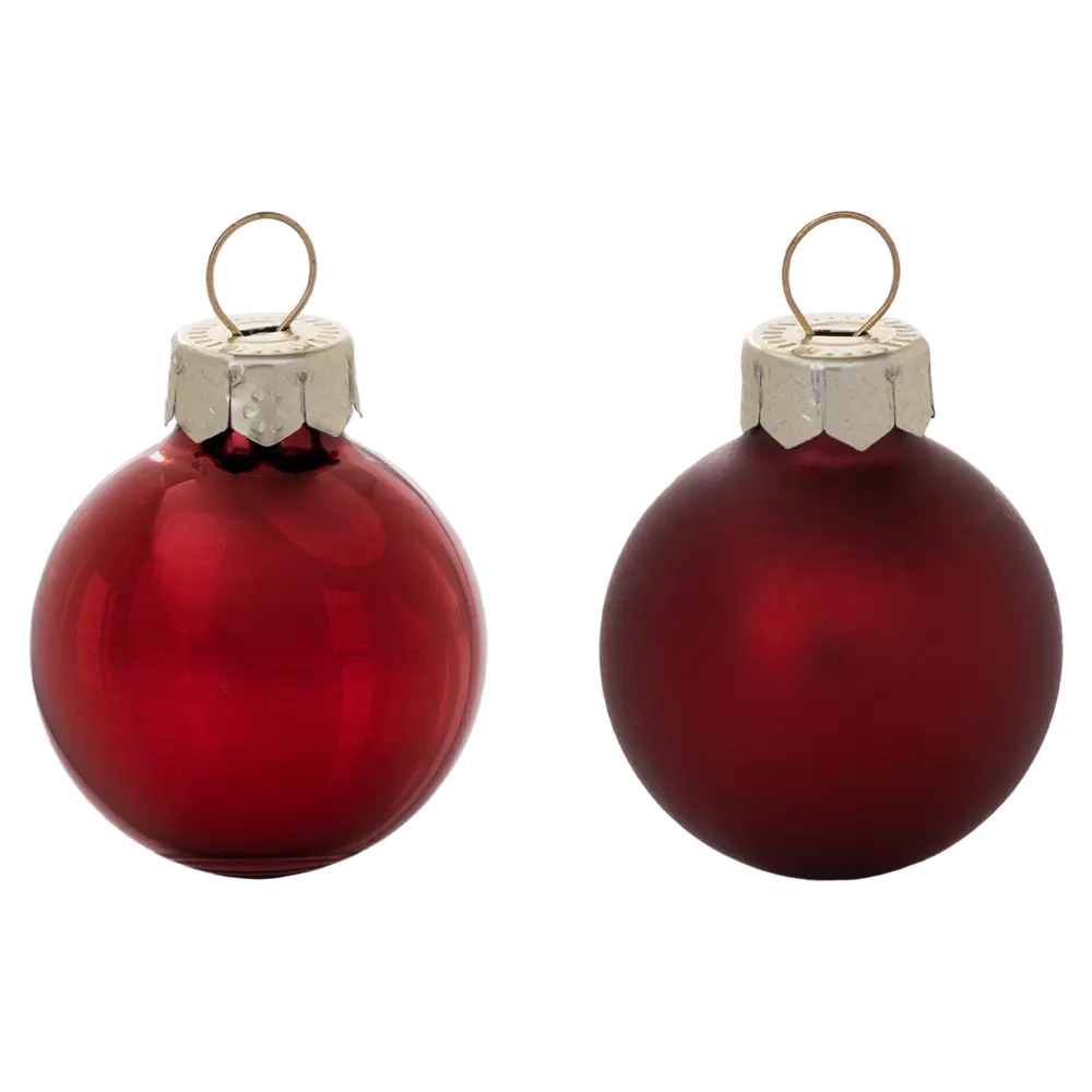 87036348 Набор новогодних шаров Christmas ø3 см цвет красный 20 шт. STLM-1495279 Santreyd  - Вид №1