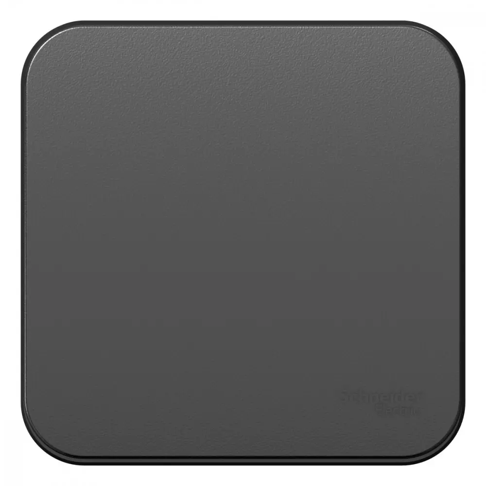 Выключатель накладной Schneider Electric Blanca 10 А 1 клавиша цвет антрацит SYSTEME ELECTRIC STLM-2051639