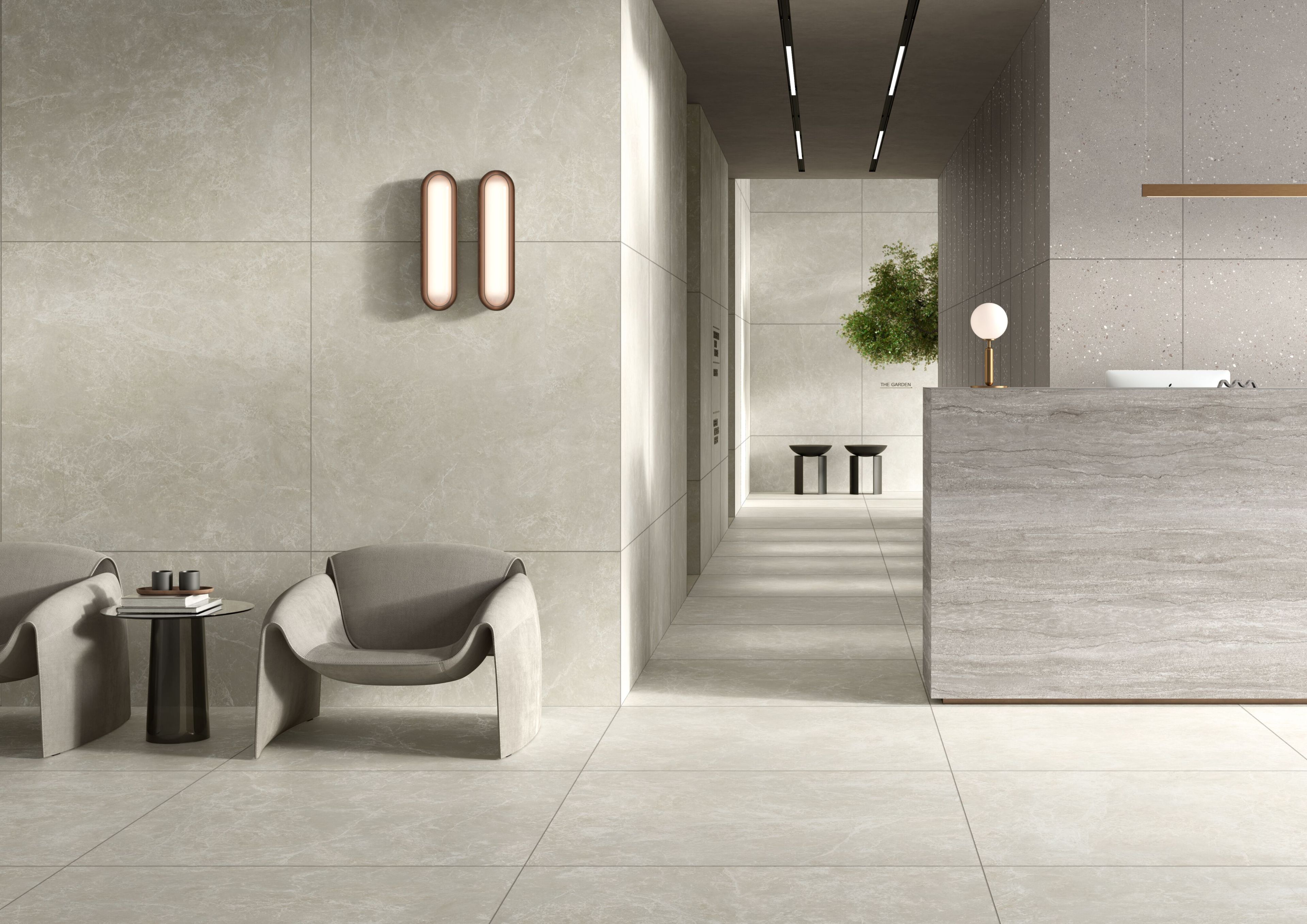Пол / керамогранит с мраморным эффектом VitrA Bathrooms Nova Vita ARCH-00061955 - Вид №2