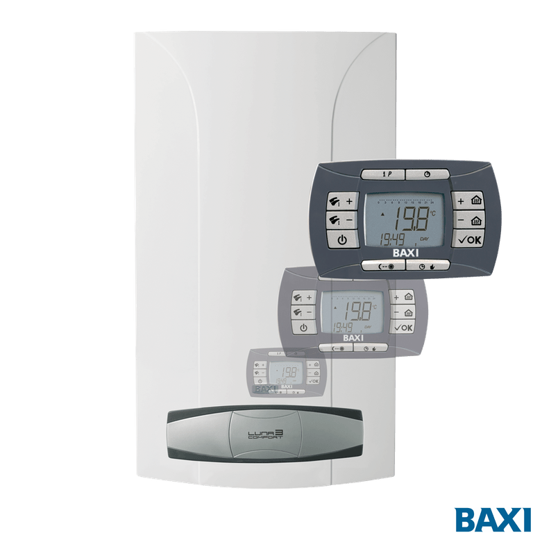 CSE455224358- Котел газовый настенный BAXI LUNA-3 Comfort 1.240 Fi BAXI  - Вид №1
