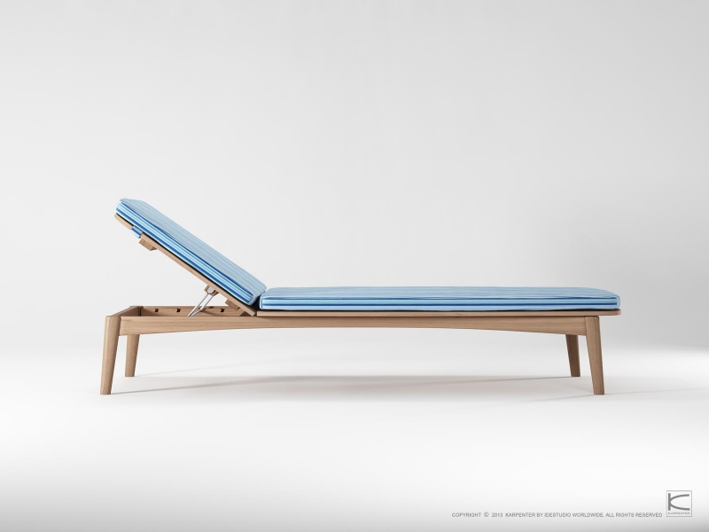 209_479 Лежак с подушкой Karpenter Grasshopper Outdoor 