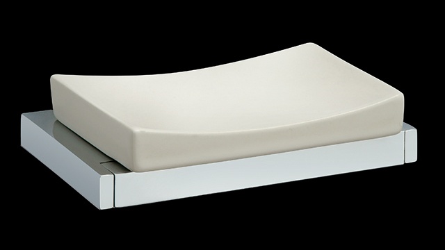 DM121 Мыльница в ванную, подвесная, керамическая bagno&associati DOMINO Bagno & Associati