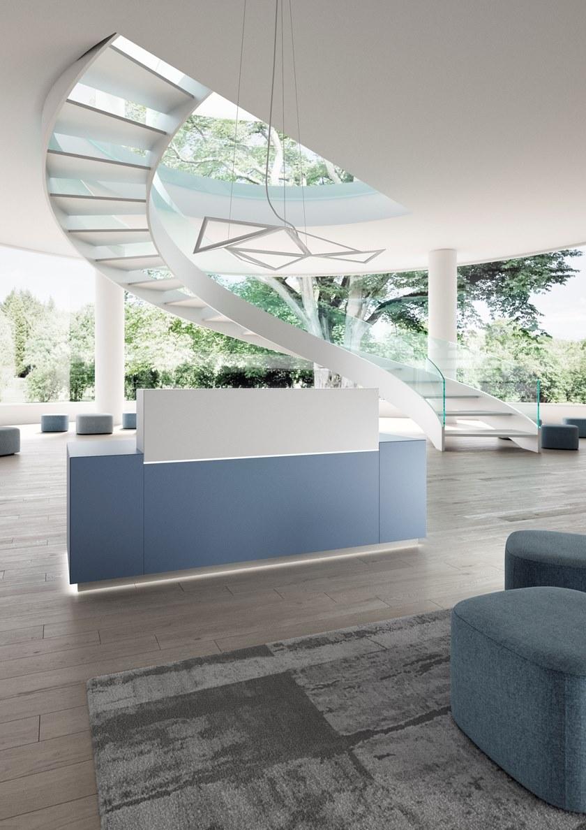 Quadrifoglio Стойка администратора из дерева с подсветкой sun-id-1414289 - Вид №2