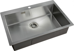 Мойка кухонная ZorG Light ZL R 750510 из нержавеющей стали, сталь