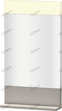 VE751001414 Vero Зеркало с полочкой внизу Терра, декор Duravit