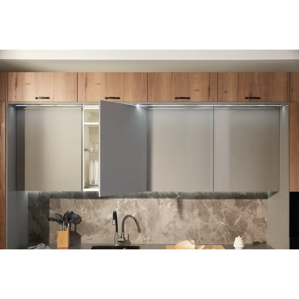 Кухонный карниз Рошаль 4x220 см KONSENSA ЛДСП цвет коричневый STLM-2044630 - Вид №8