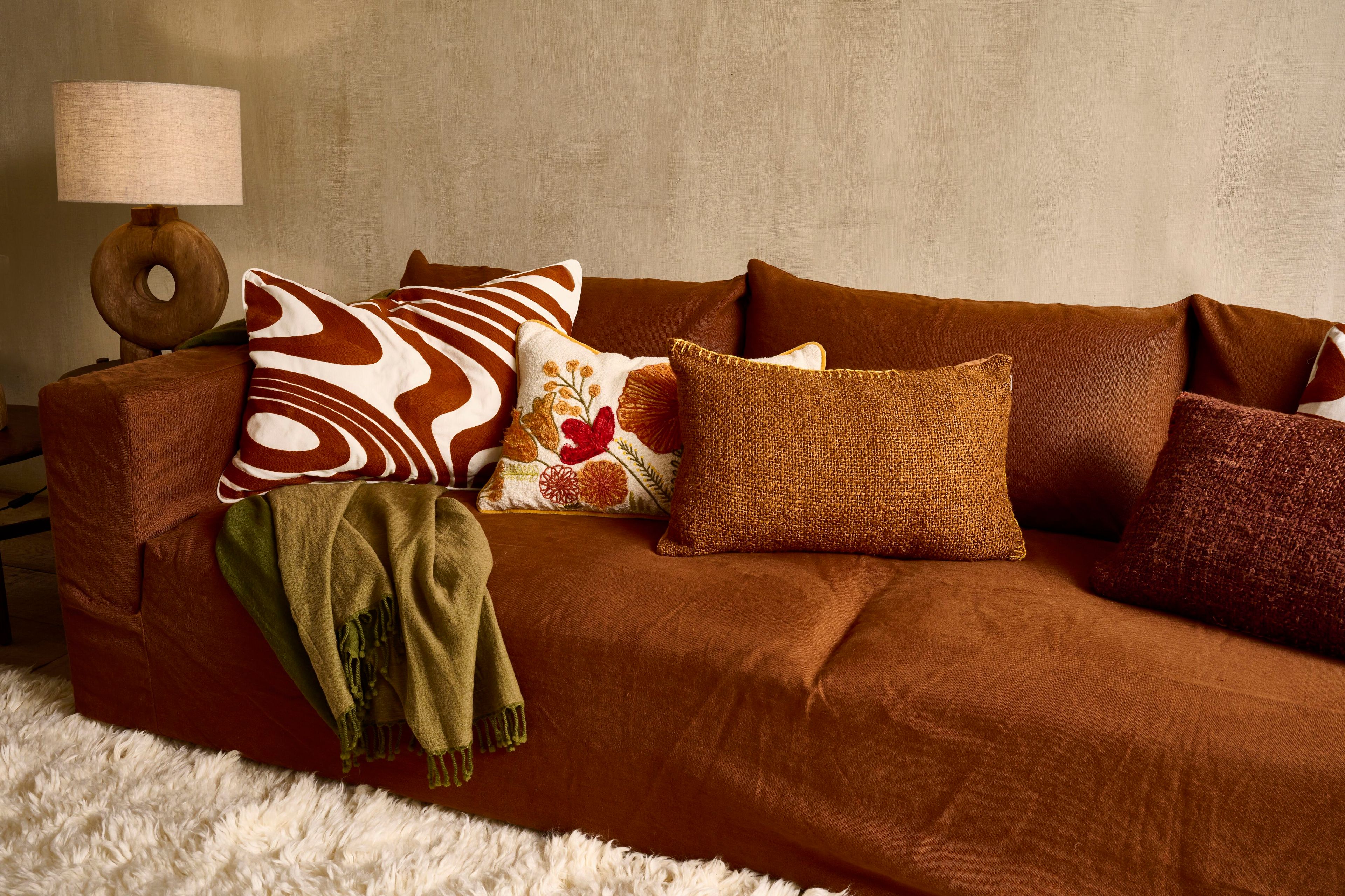 Прямоугольная подушка из хлопка POMAX Бриндизи ARCH-00083326 - Вид №2