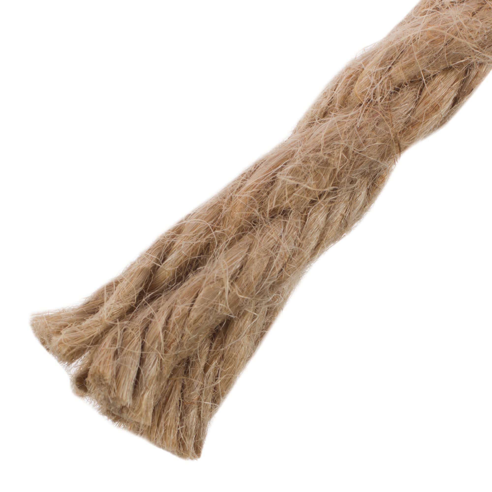 17667514 Канат крученый 12 мм, джут, на отрез Santreyd 