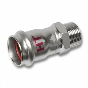 618243G4234 SANHA 18243G пр.-фит. нерж., упл.фитон ниппель переходной ВПр-НР 42x3/4 мм