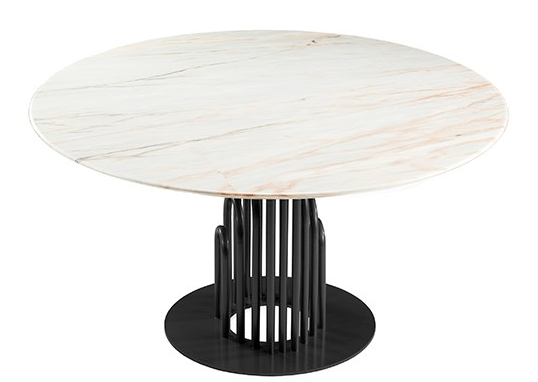 Mambo Unlimited Ideas Круглый мраморный стол sun-id-1416394 - Вид №2