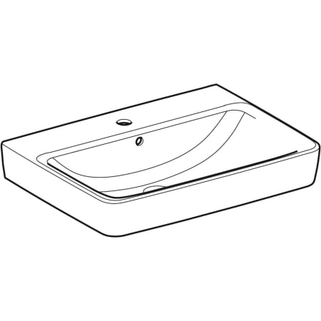 501.725.00.1 Накладная раковина Geberit Renova Plan Geberit  - Вид №16