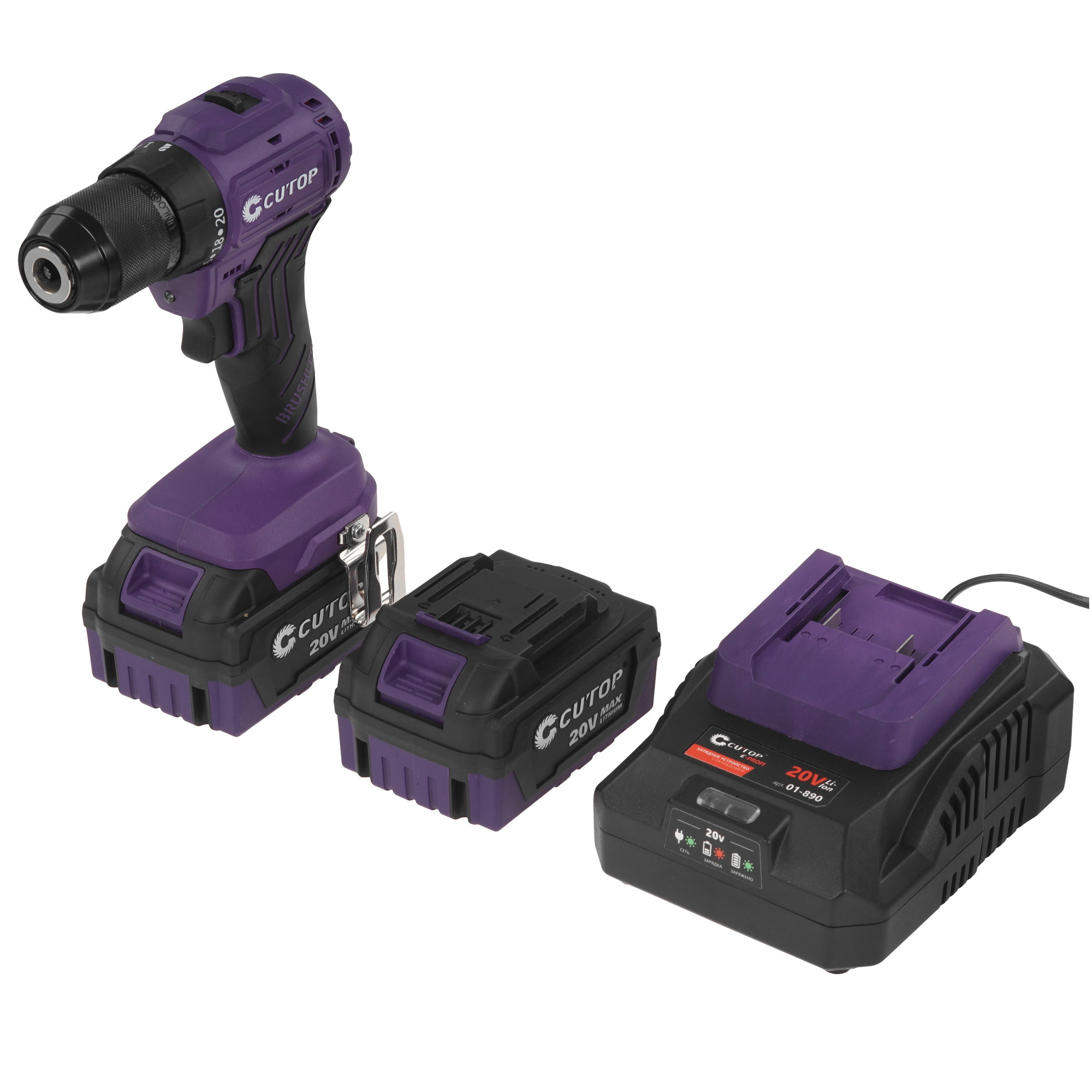 Дрель-шуруповерт Cutop E-Profi 01-886 9256571 STDN-0021442