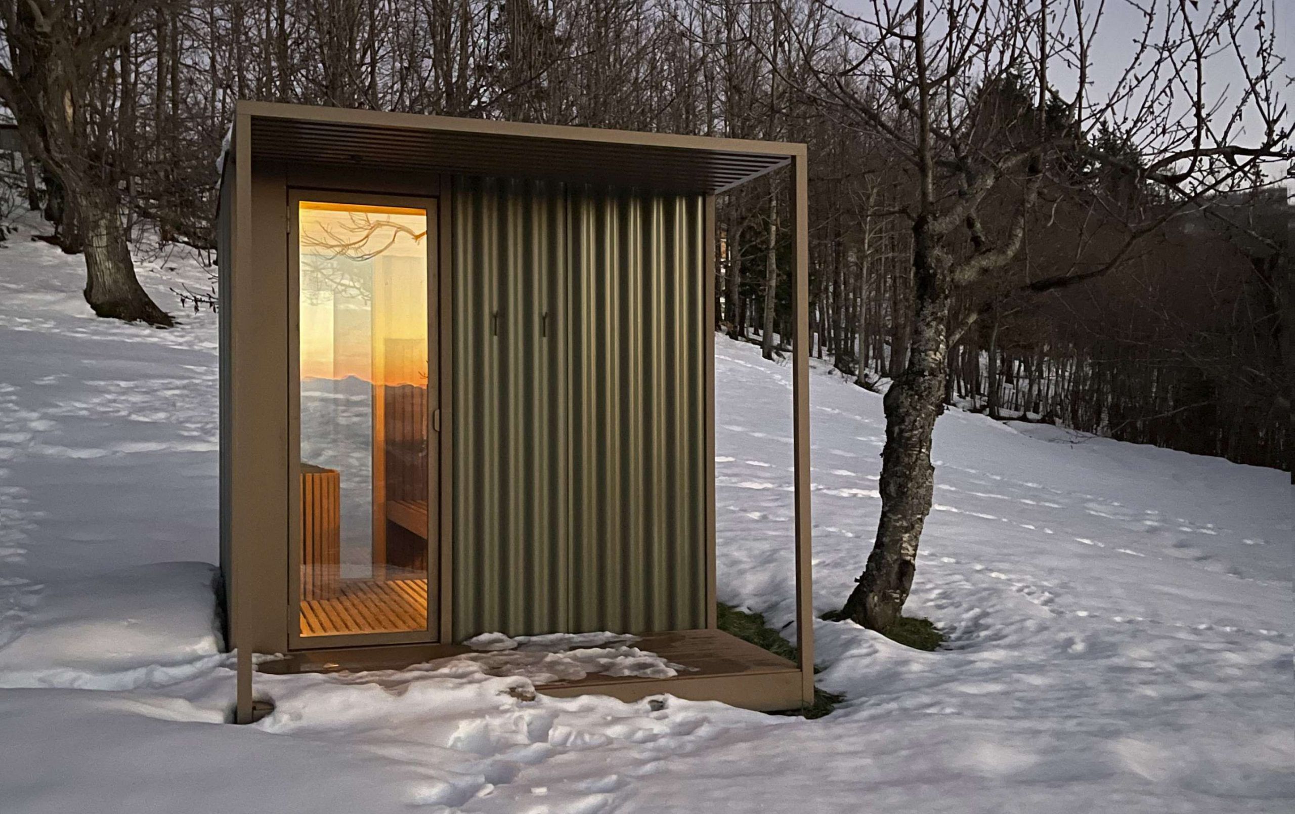 Финская сауна на открытом воздухе Effegibi CABANON ARCH-00131765 - Вид №10