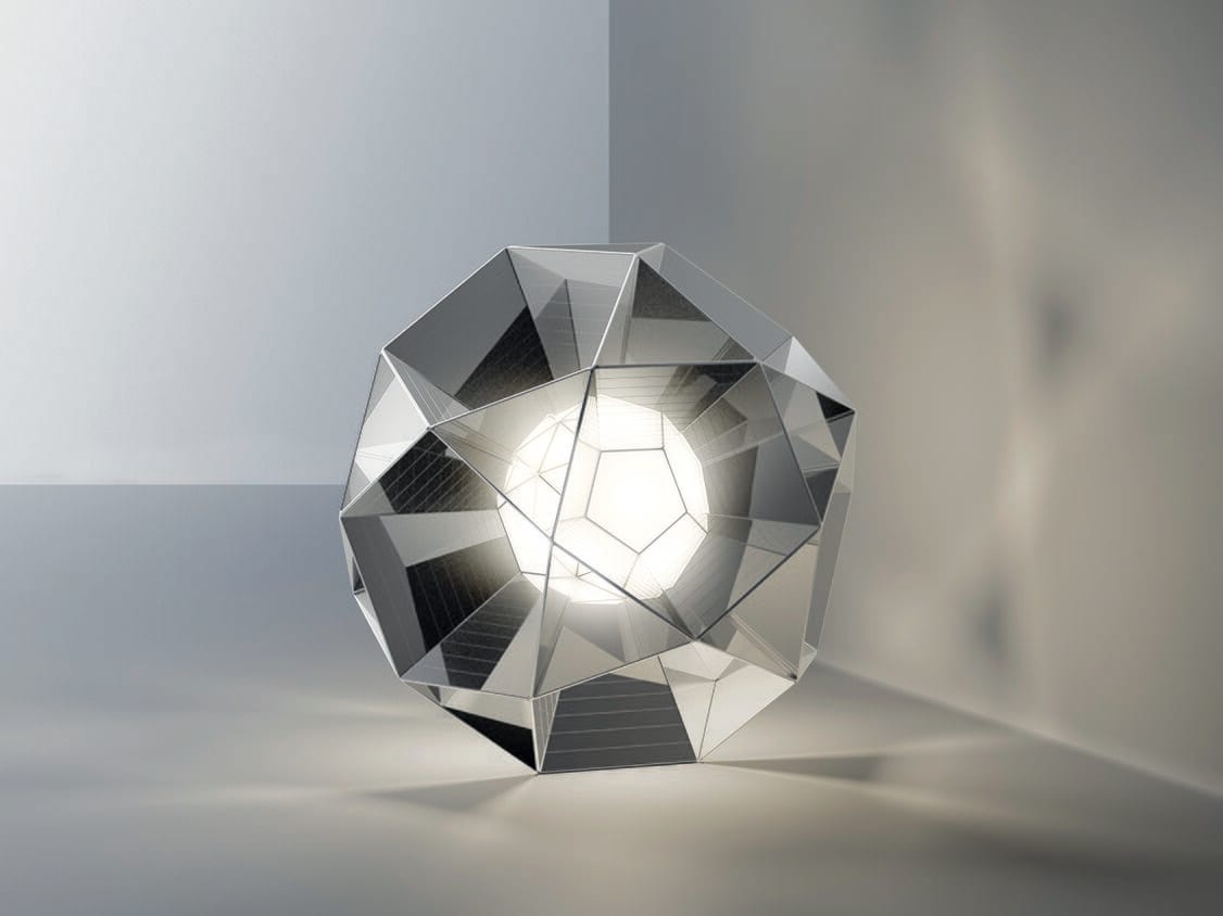 Стеклянная настольная лампа Artemide Arctic ARCH-00093041