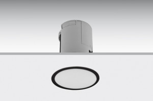 DST-43 Lens flush-mounted with metallic trim Daisalux Светильники аварийные Черный
