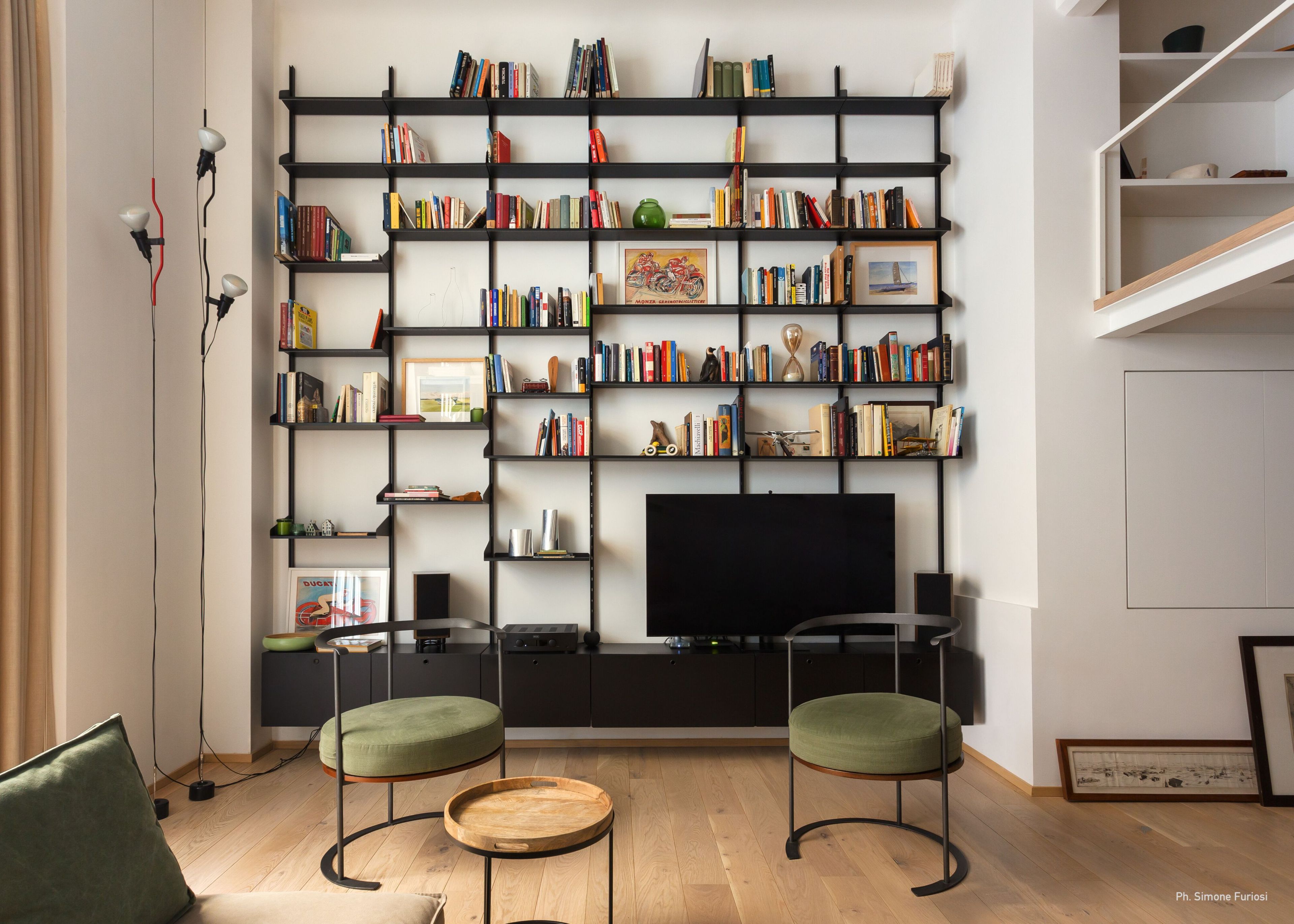 Модульный алюминиевый книжный шкаф KRIPTONITE K1+ ARCH-00090775 - Вид №3