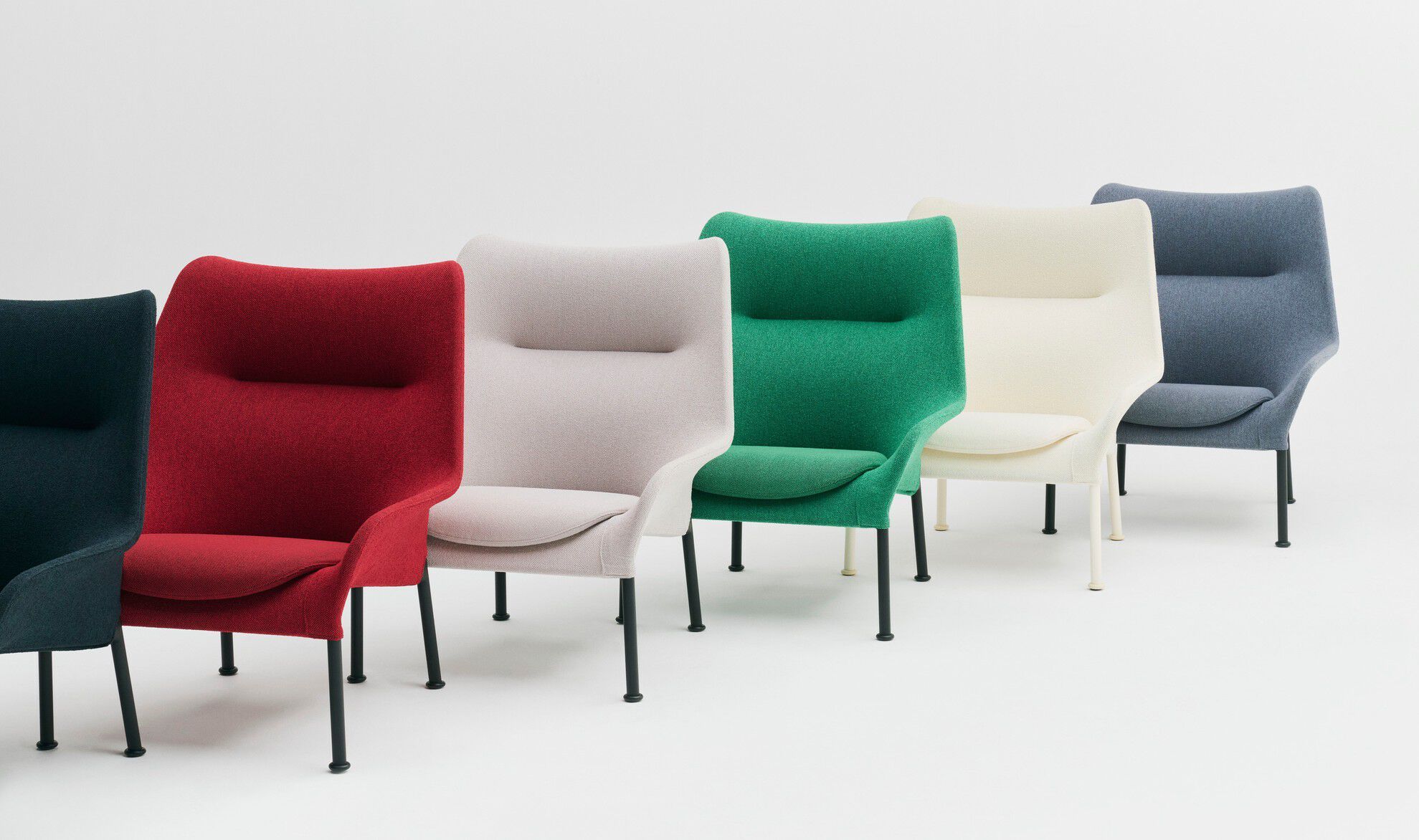 Съемное тканевое кресло с подлокотниками Hay O2 ARCH-00082878 - Вид №47