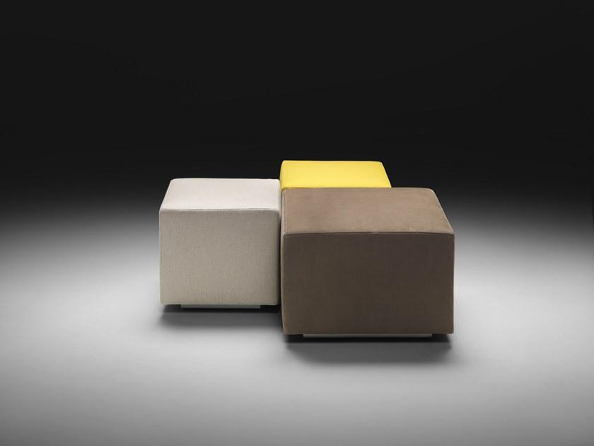 Flexform Модульный квадратный пуф из ткани Adagio sun-id-1443224 - Вид №2