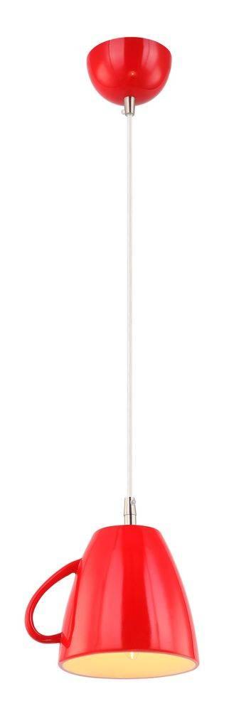 Подвесной светильник Arte Lamp Cafeteria A6605SP-1RD ARTE LAMP CAFETERIA 071426 Красный  - Вид №1