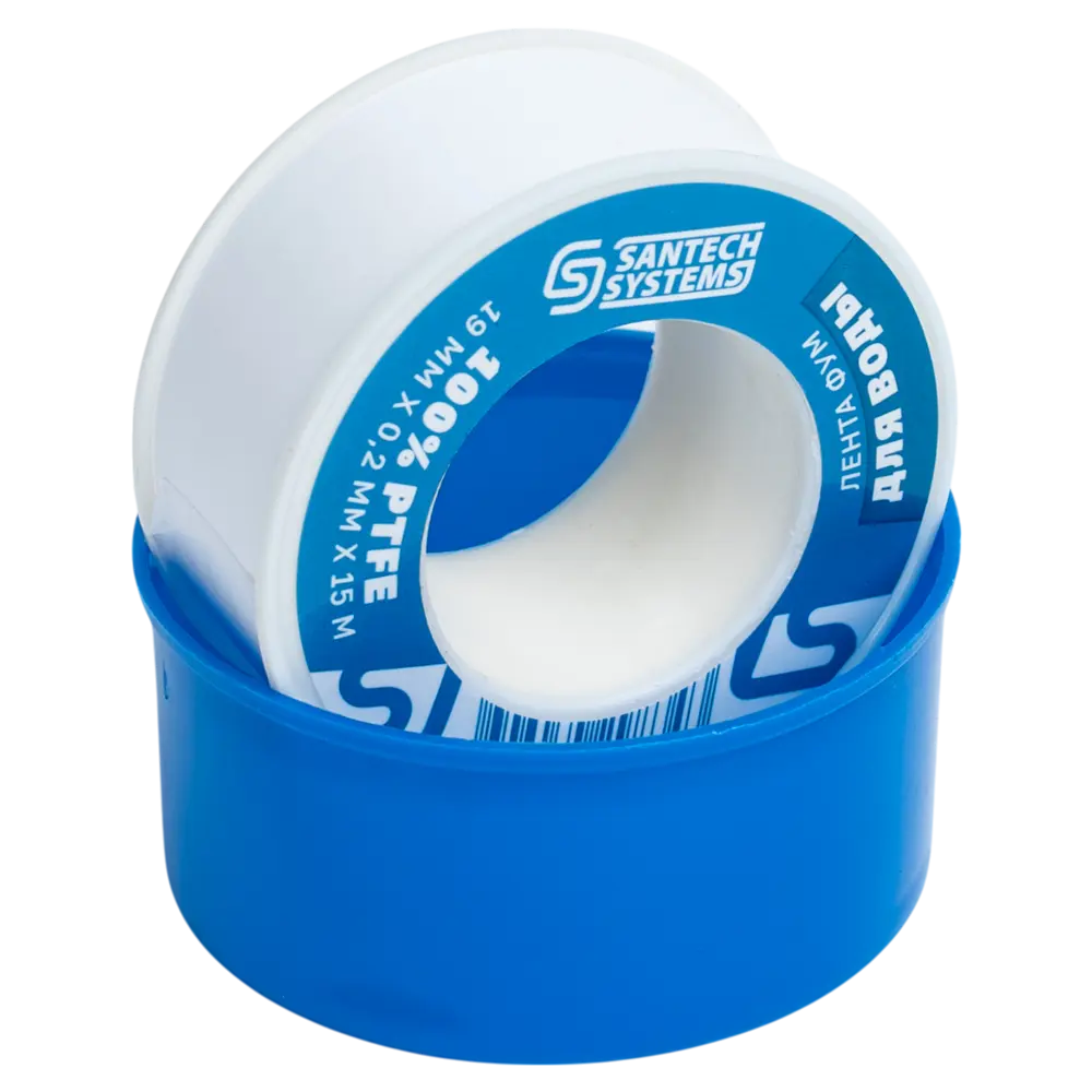 Лента-фум для воды 19x0.2 мм 15 м PTFE Santreyd STLM-2039850 - Вид №1