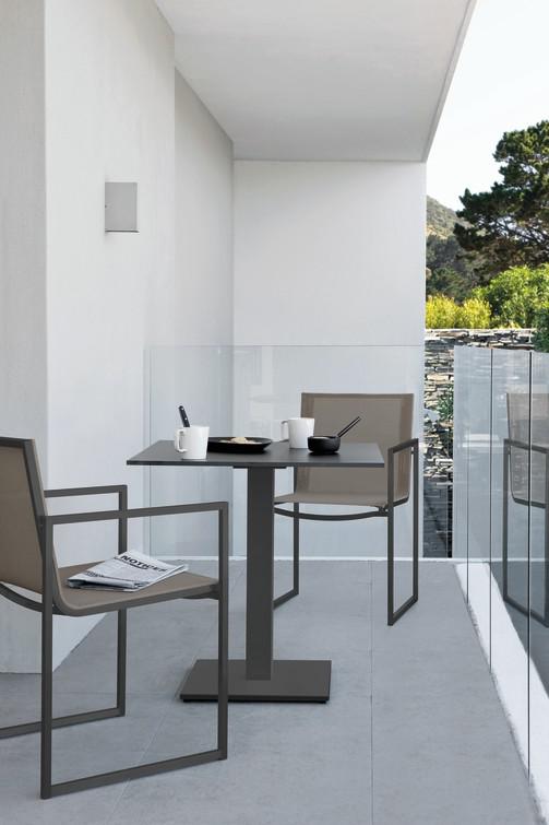 Стул белый текстиль белый Manutti Latona MNST910 - Вид №4