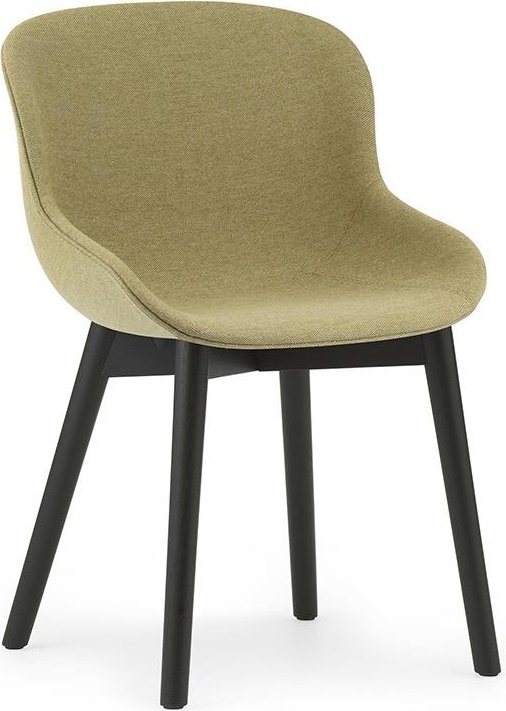 604493 Кресло Full Upholstery Black Oak / Main Line Flax Normann Copenhagen Hyg 