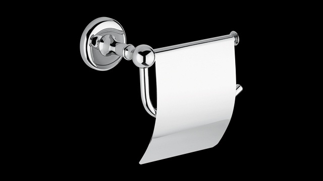 SH236 Бумагодержатель с крышкой bagno&associati SHIRE Bagno & Associati