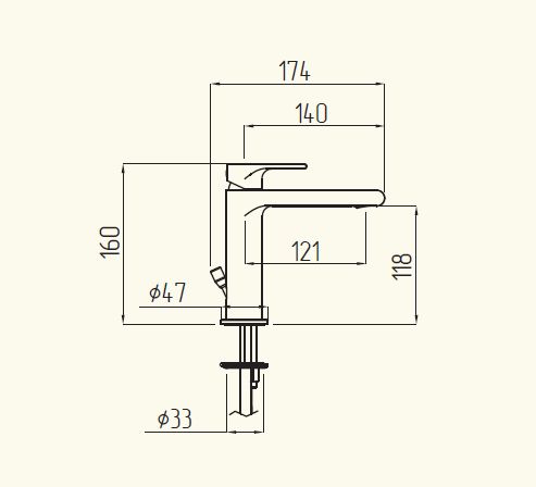 25415 Смеситель Migliore Tenesi  - Вид №1