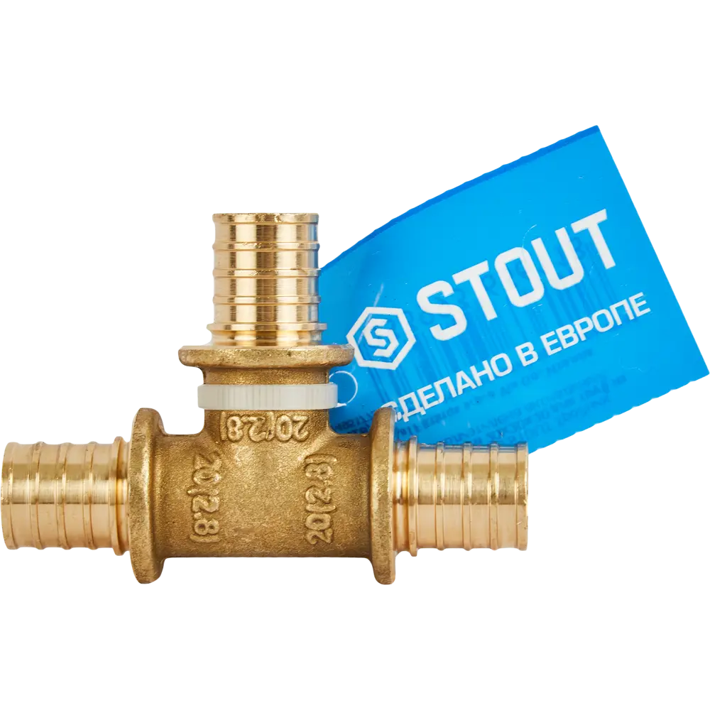 Тройник STOUT 20x20x20 мм для систем водоснабжения 82197803 STLM-0021706 - Вид №4