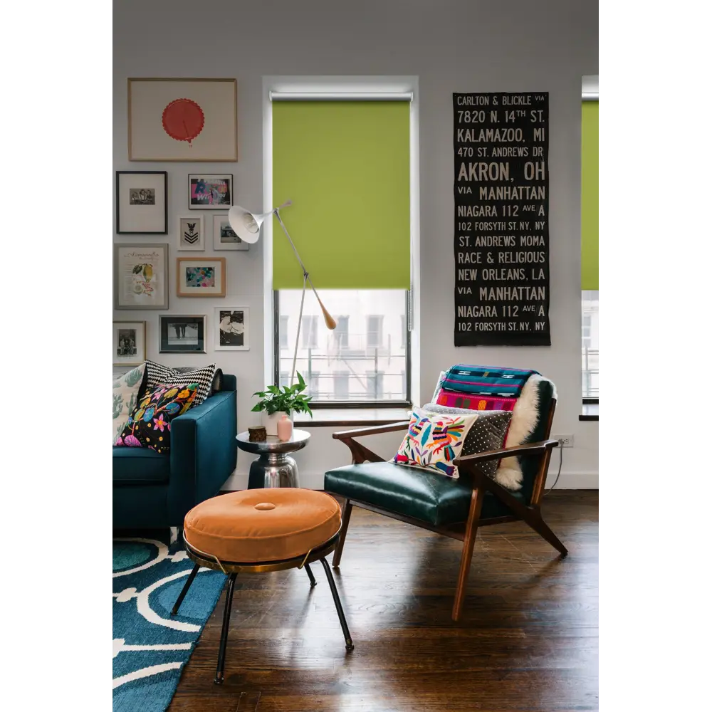 Штора рулонная Blackout 70x175 см зелёная ЭСКАР STLM-2016928 - Вид №3