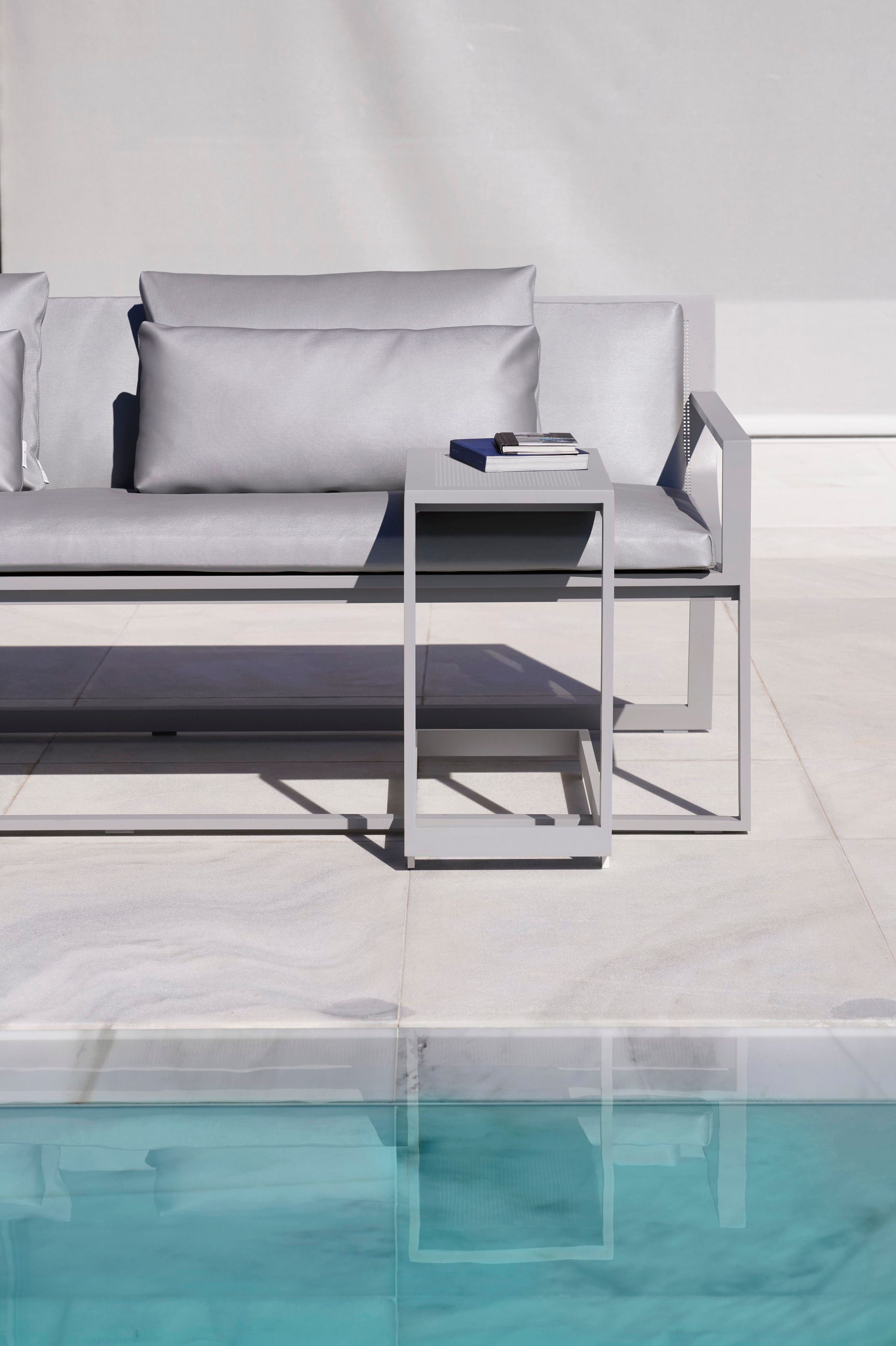 Алюминиевый прямоугольный стол для сада с термокрытием GANDIABLASCO Blau ARCH-00126945 - Вид №2