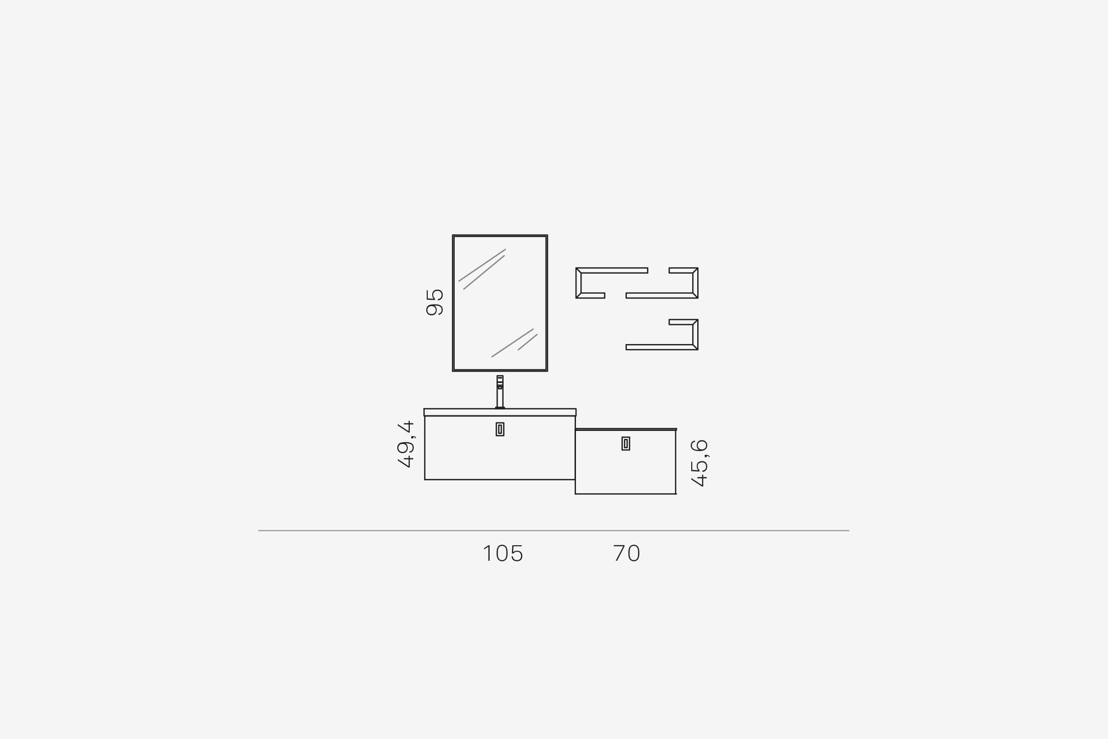 Комплект мебели 22 Arcom E.ly STARC17 - Вид №1
