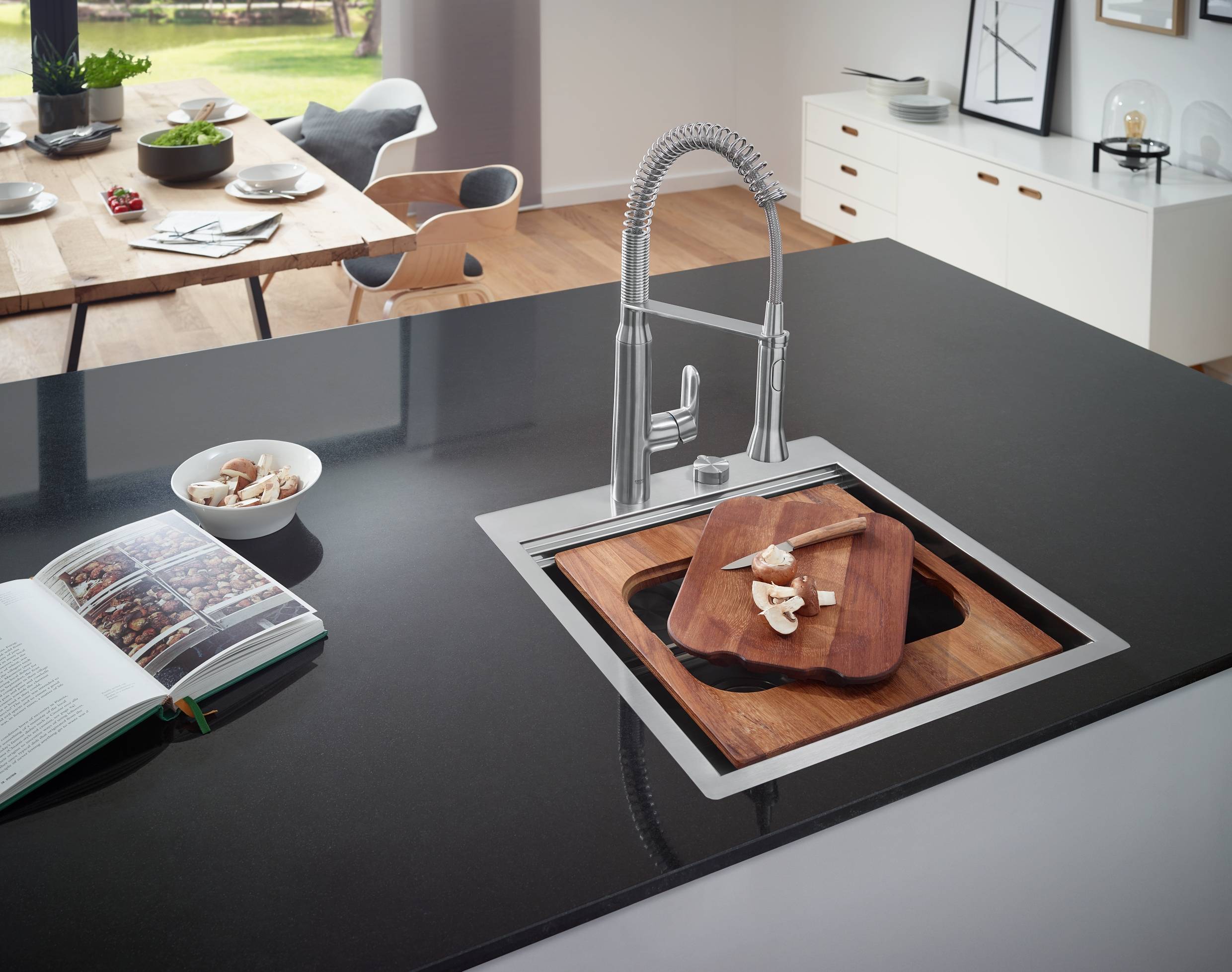 31583SD0 Мойка кухонная овальная Grohe K800 - Вид №2