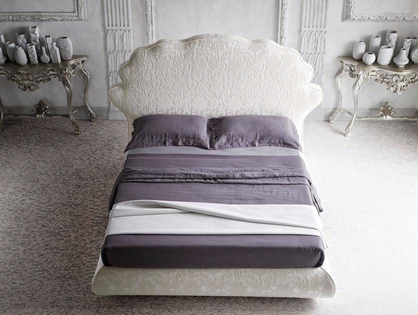 Felis Мягкая двуспальная кровать в классическом стиле тканью Bed stories sun-id-1471311 - Вид №1