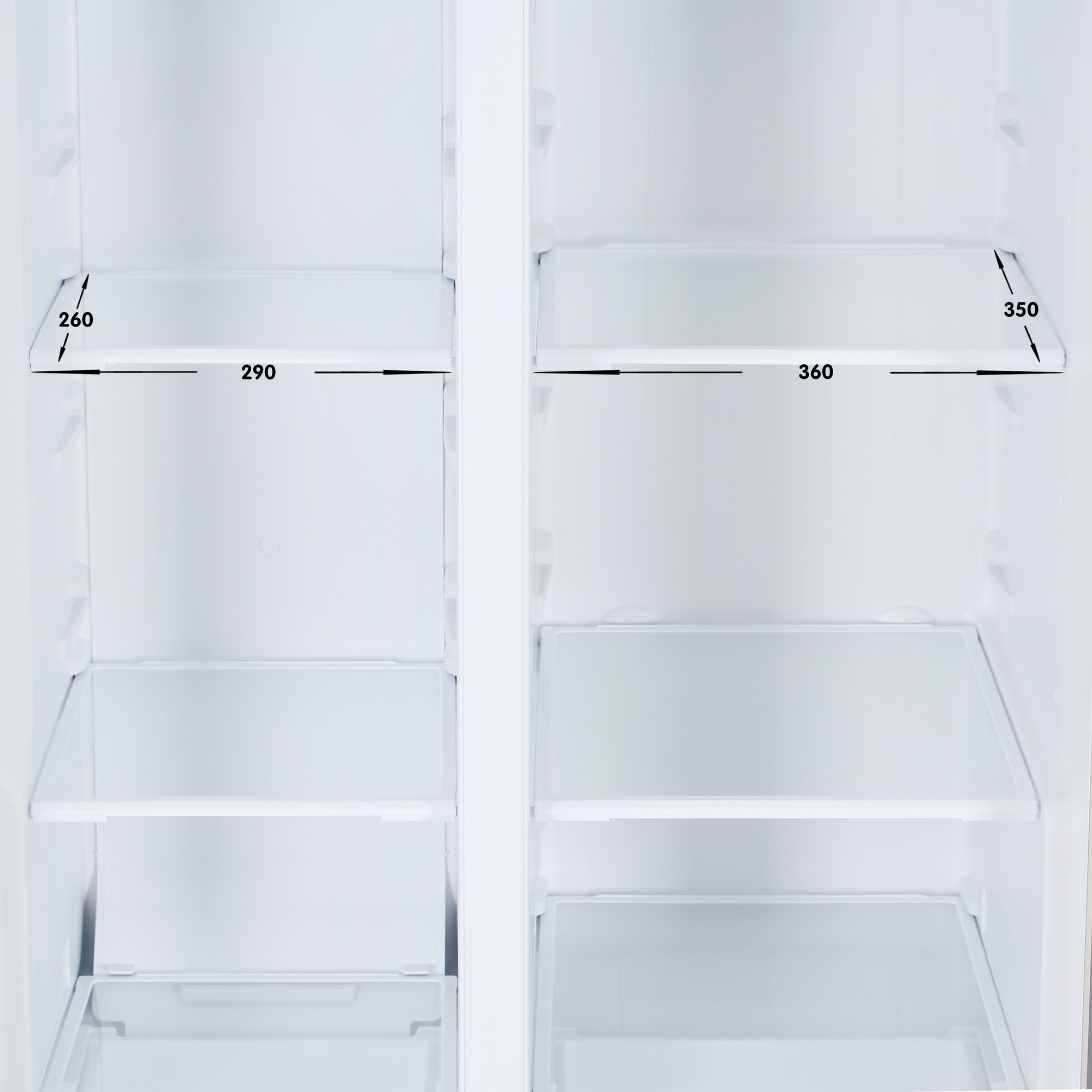 9069187 Холодильник Side by Side   Nordfrost RFS 484D NFH золотистый STDN-0023742 - Вид №8