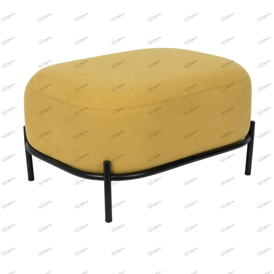 Пуф Polly, желтый White Label Living 3300028