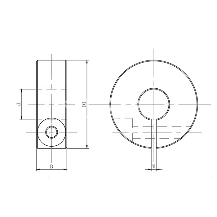 IS749 Ограничитель для вала 15 мм SXW15 ISKRA  - Вид №1