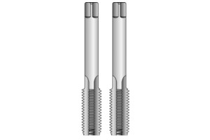 16525799 Набор метчиков из 2-х шт М 22 Шаг 2.0 мм HSS 144223 Bucovice Tools