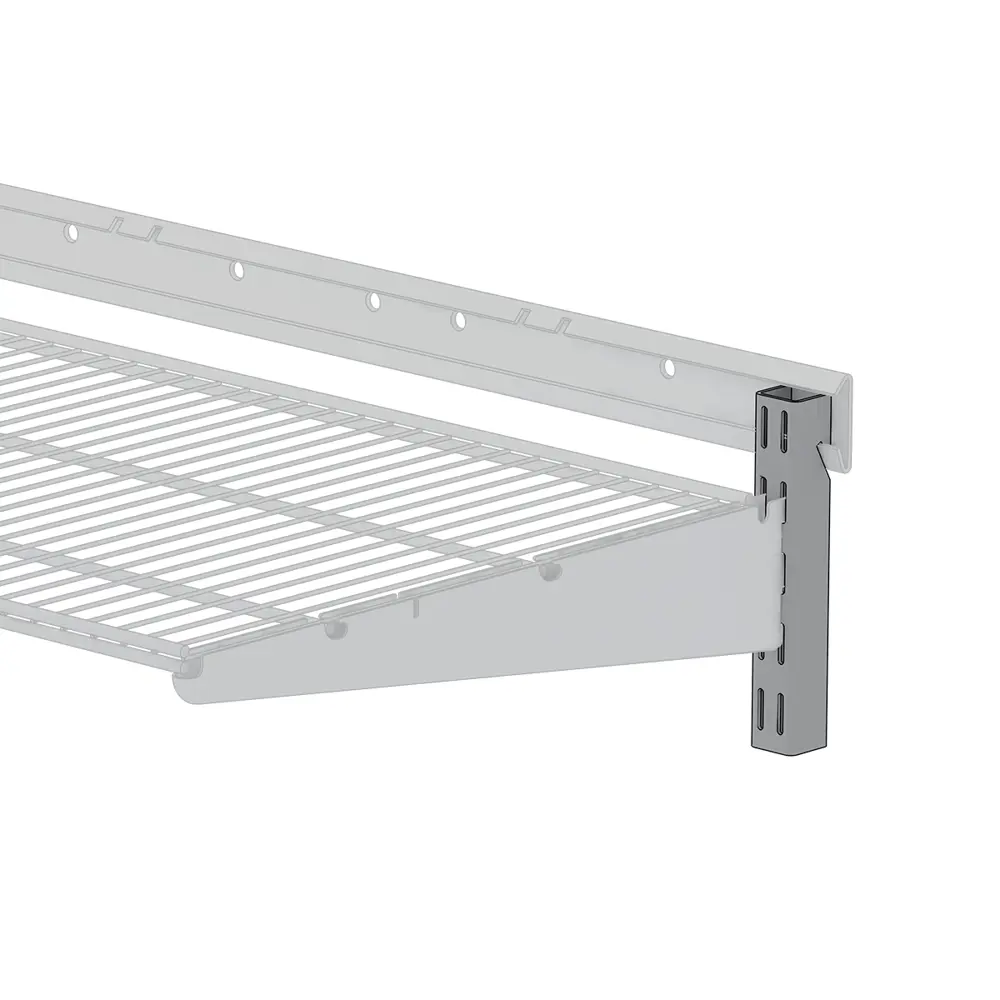 Стойка навесная Larvij 16 см сталь цвет белый STLM-2123026 - Вид №3