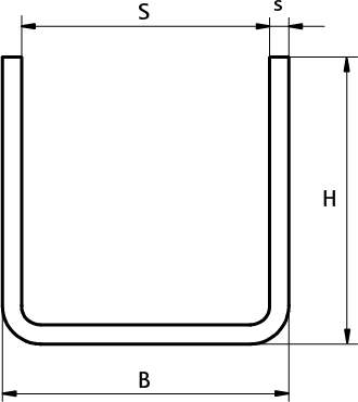 6505294 BIS Профиль монтажный U-образный подвешивание и поддержка walraven  - Вид №1