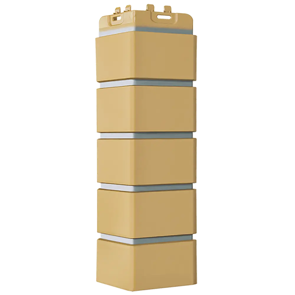 Угол наружный Grandline клинкерный кирпич цвет горчичный Grand Line STLM-2135295