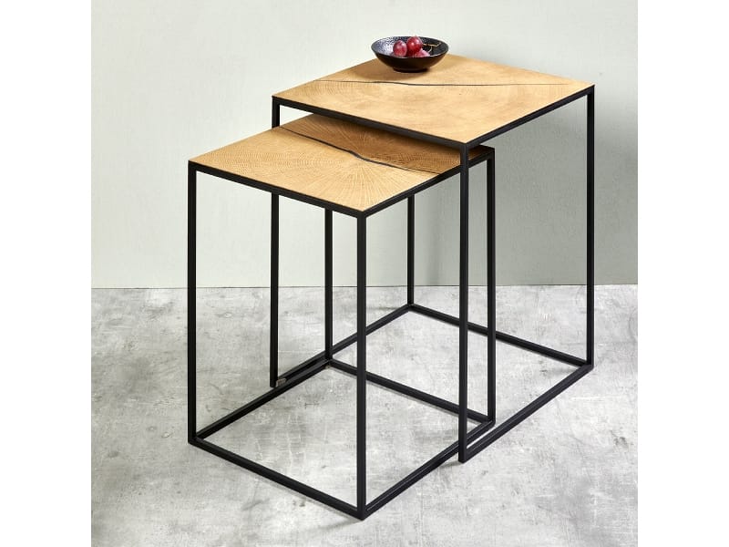 Квадратный железный журнальный столик LAMBERT SAYO ARCH-00048178 - Вид №1