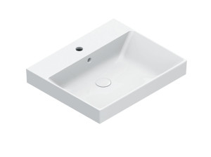 Подвесной прямоугольный умывальник